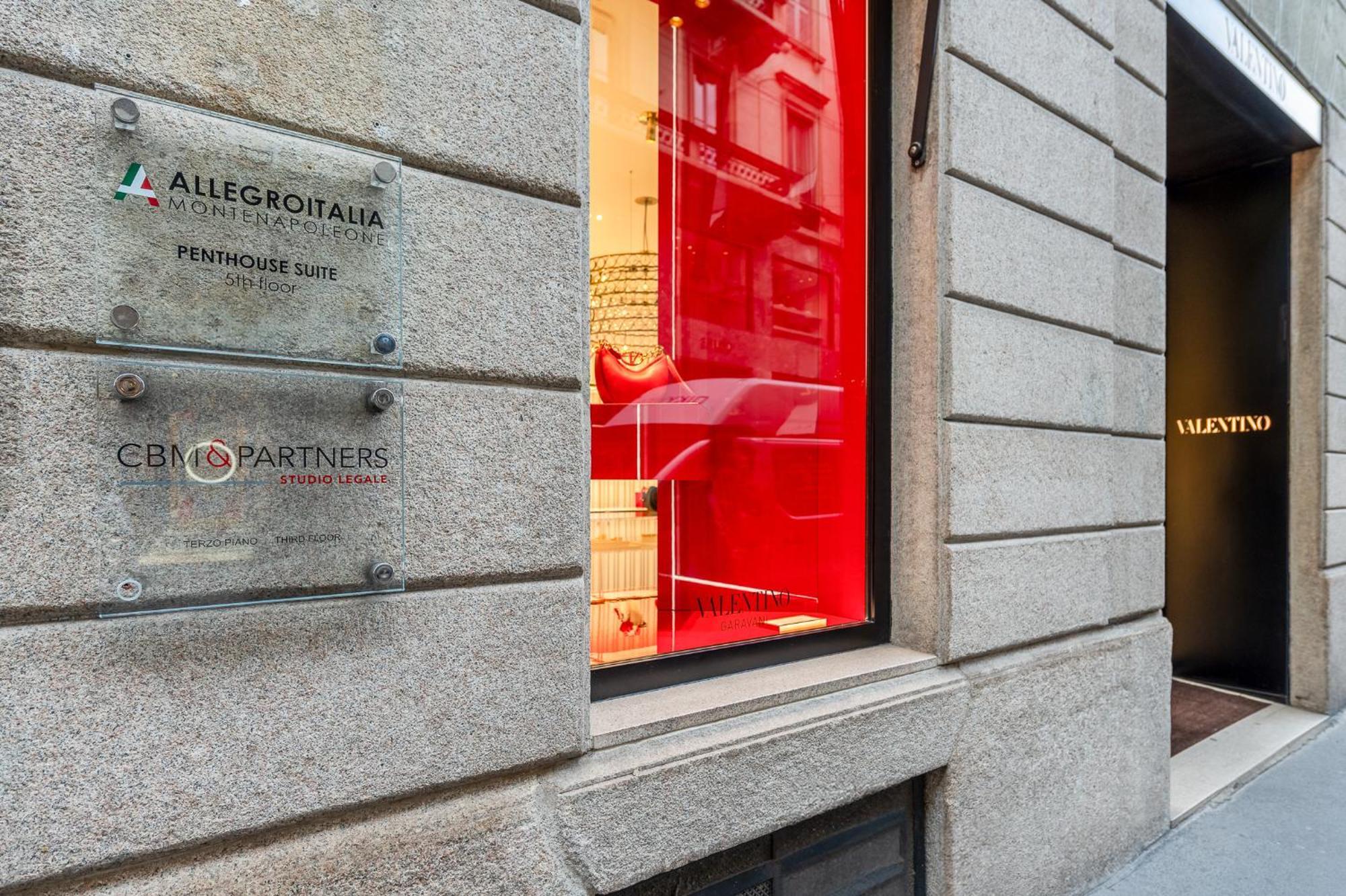 Allegroitalia Penthouse Montenapoleone Mediolan Zewnętrze zdjęcie